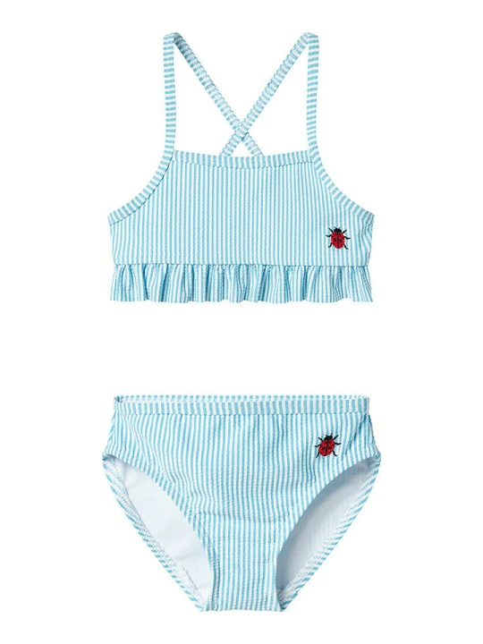 Zdjęcie produktu name it Bikini w kolorze błękitnym rozmiar: 86/92