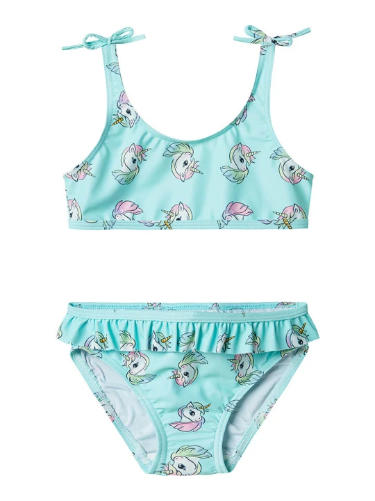 Zdjęcie produktu name it Bikini w kolorze miętowym rozmiar: 86 / 92