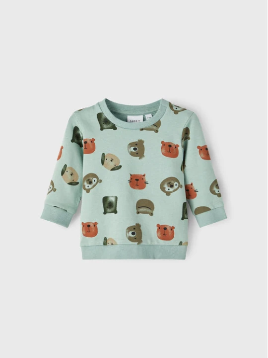 Zdjęcie produktu NAME IT Bluza 13206857 Zielony Regular Fit