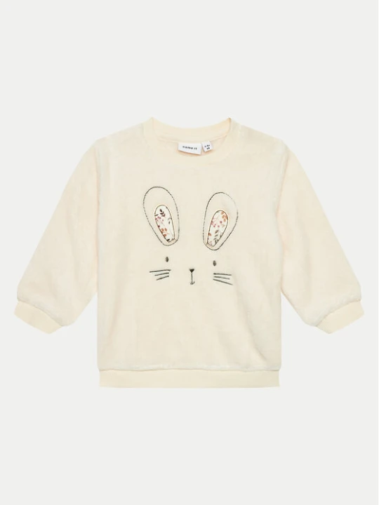 Zdjęcie produktu NAME IT Bluza 13206925 Écru Regular Fit Kremowy