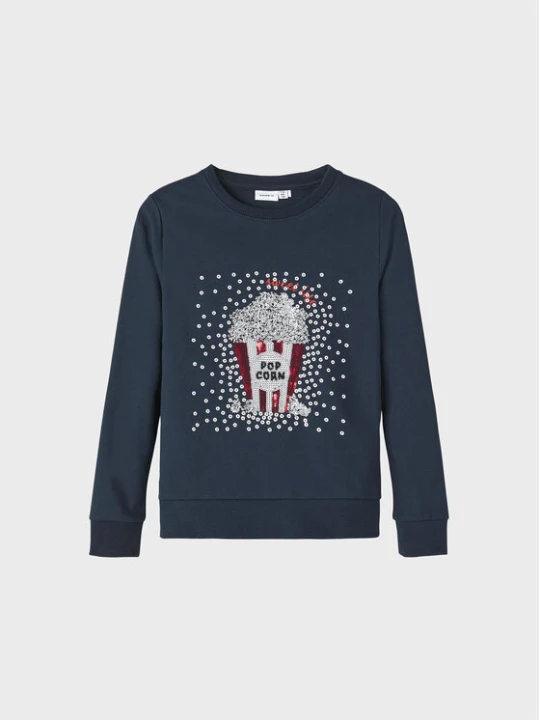 Zdjęcie produktu NAME IT Bluza 13219588 Granatowy Regular Fit