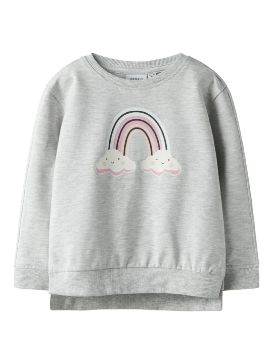 Zdjęcie produktu name it Bluza "Bissine" w kolorze szarym rozmiar: 104