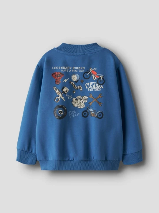 Zdjęcie produktu name it Bluza "Blake" w kolorze niebieskim rozmiar: 92