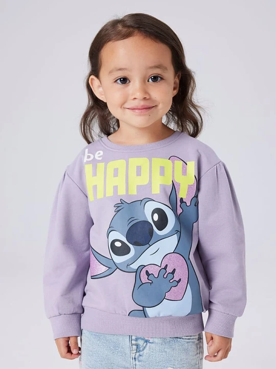 Zdjęcie produktu name it Bluza "Didi" w kolorze fioletowym rozmiar: 104
