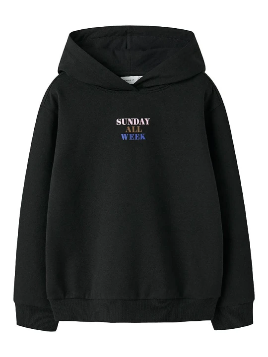 Zdjęcie produktu name it Bluza "Fofina" w kolorze czarnym rozmiar: 134/140