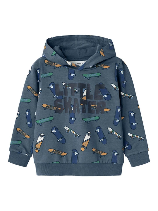 Zdjęcie produktu name it Bluza "Kuno" w kolorze niebieskim rozmiar: 98