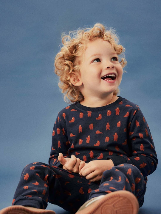 Zdjęcie produktu name it Bluza "Nenean" w kolorze granatowym rozmiar: 104