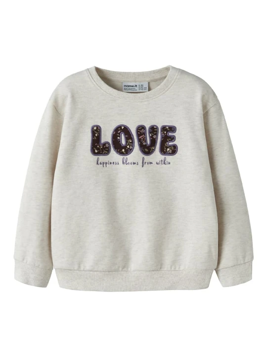 Zdjęcie produktu name it Bluza "Oclove" w kolorze szarym rozmiar: 92