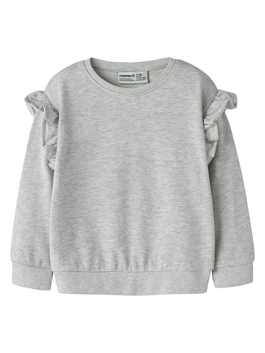 Zdjęcie produktu name it Bluza "Tilde" w kolorze szarym rozmiar: 104