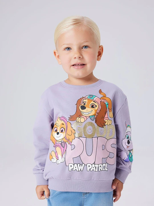 Zdjęcie produktu name it Bluza w kolorze fioletowym rozmiar: 104