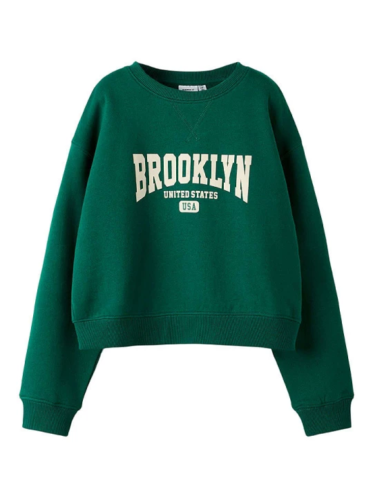 Zdjęcie produktu name it Bluza w kolorze zielonym rozmiar: 122/128