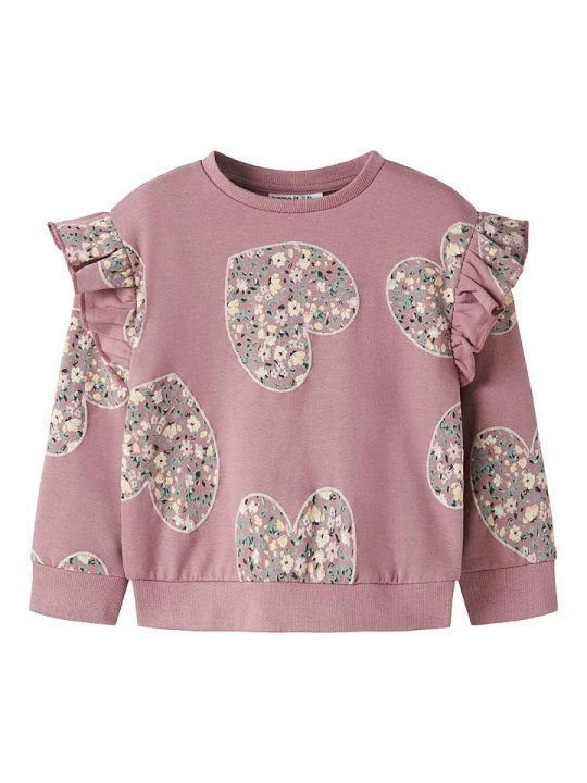 Zdjęcie produktu name it Bluza "Wile" w kolorze fioletowym rozmiar: 122 / 128