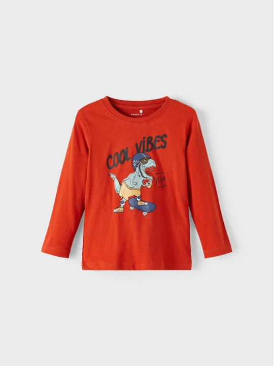 Zdjęcie produktu NAME IT Bluzka 13205201 Czerwony Regular Fit