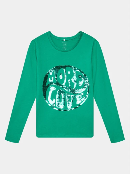 Zdjęcie produktu NAME IT Bluzka 13210681 Zielony Regular Fit