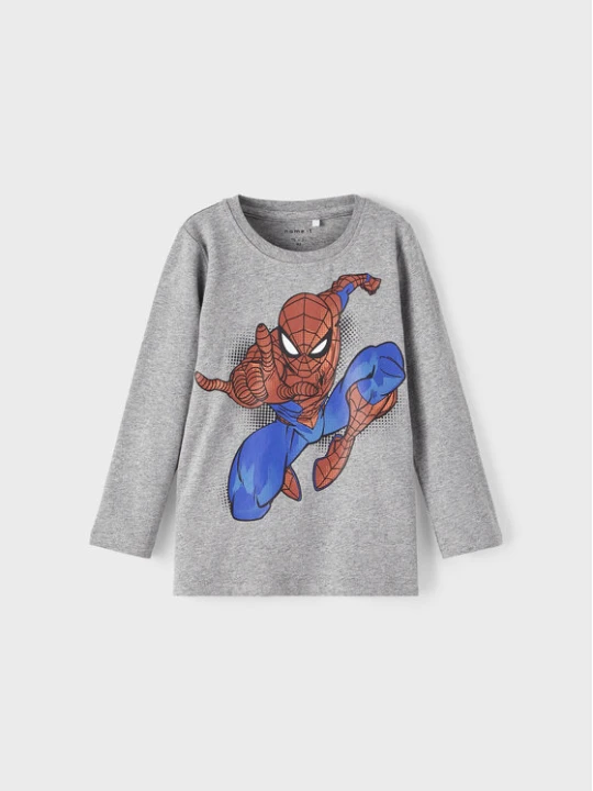 Zdjęcie produktu NAME IT Bluzka SPIDER-MAN 13210754 Szary Regular Fit
