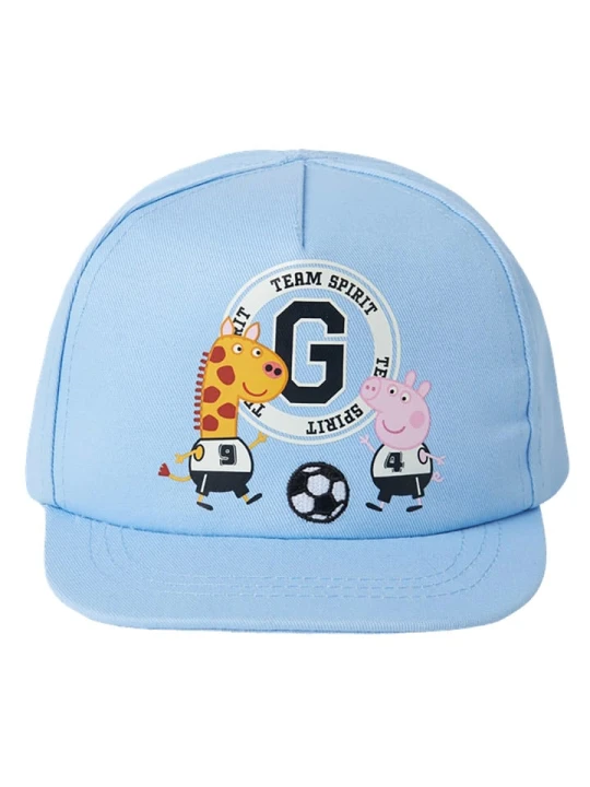 Zdjęcie produktu name it Czapka "Misael Peppa Pig" w kolorze błękitnym rozmiar: 48/49 cm