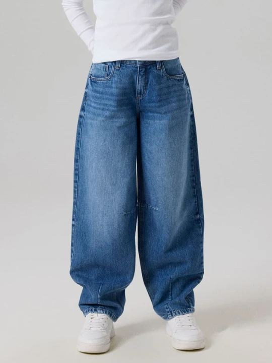 Zdjęcie produktu name it Dżinsy "Bella" - Comfort fit - w kolorze niebieskim rozmiar: 164