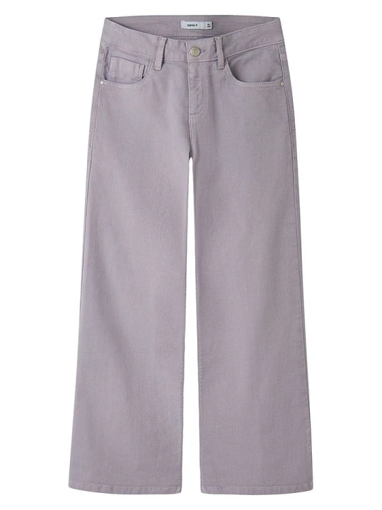 Zdjęcie produktu name it Dżinsy "Rose" - Comfort fit - w kolorze fioletowym rozmiar: 146