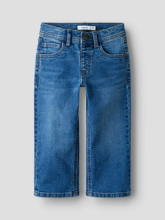 Zdjęcie produktu name it Dżinsy "Ryan" - Straight fit - w kolorze niebieskim rozmiar: 122