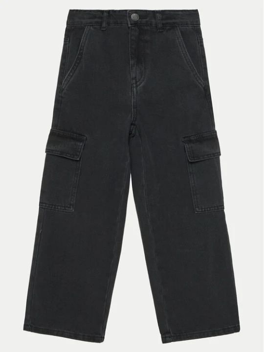 Zdjęcie produktu NAME IT Jeansy 13220709 Czarny Wide Leg