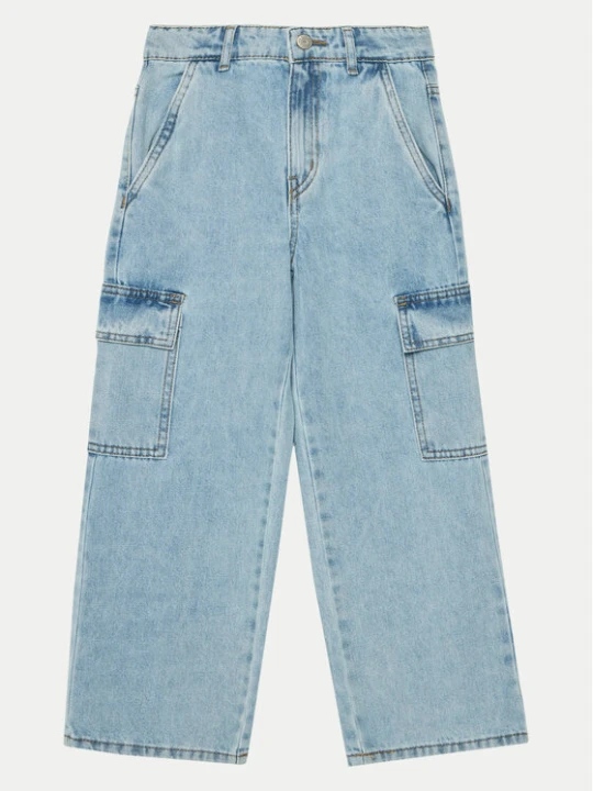 Zdjęcie produktu NAME IT Jeansy 13220709 Niebieski Wide Leg
