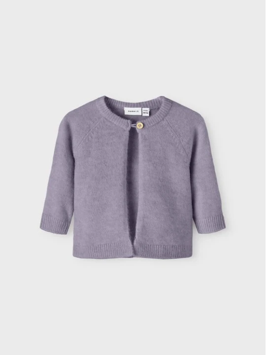 Zdjęcie produktu NAME IT Kardigan 13218679 Fioletowy Regular Fit