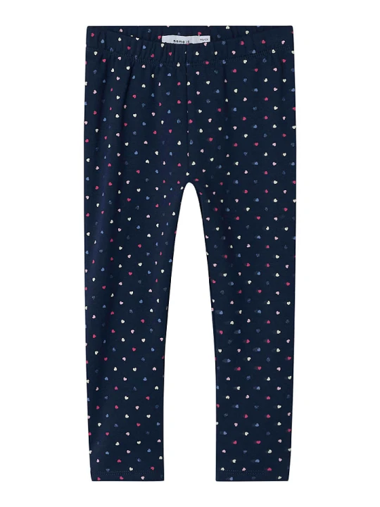Zdjęcie produktu name it Legginsy "Oeana" w kolorze granatowym rozmiar: 92
