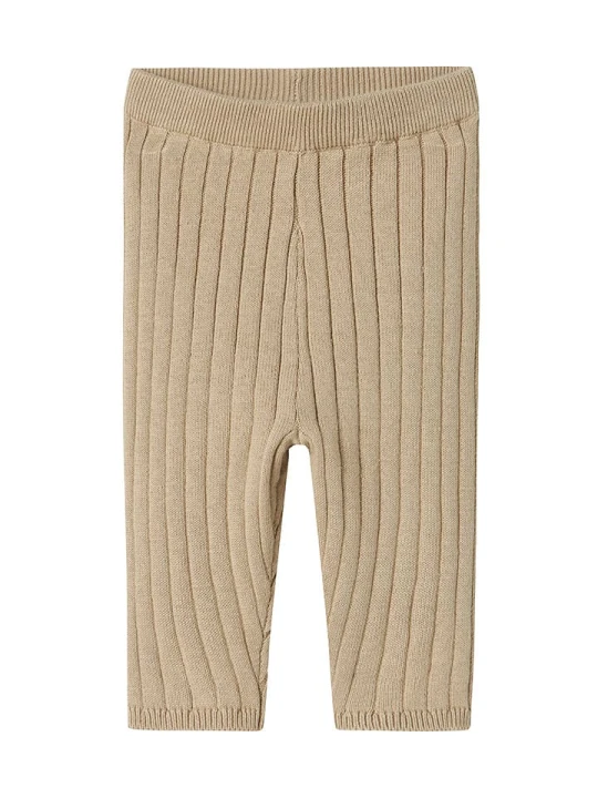 Zdjęcie produktu name it Legginsy "Omun" w kolorze beżowym rozmiar: 74