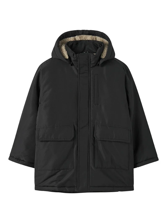 Zdjęcie produktu name it Parka "Marlow" w kolorze czarnym rozmiar: 158