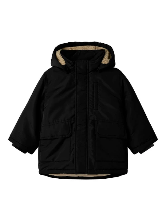Zdjęcie produktu name it Parka "Marlow" w kolorze czarnym rozmiar: 116