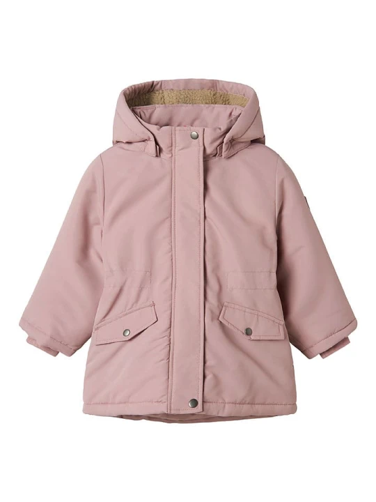 Zdjęcie produktu name it Parka "Marlow" w kolorze jasnoróżowym rozmiar: 110