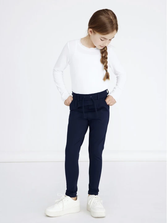 Zdjęcie produktu NAME IT Spodnie materiałowe 13142465 Granatowy Regular Fit