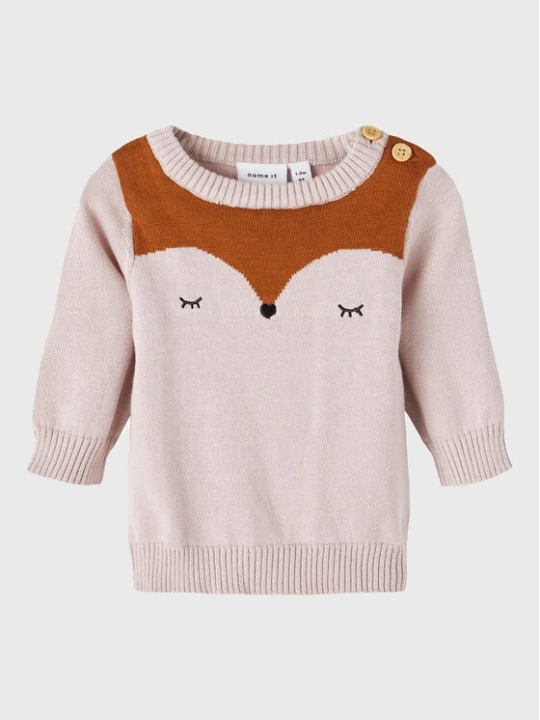 Zdjęcie produktu NAME IT Sweter 13207072 Różowy Regular Fit