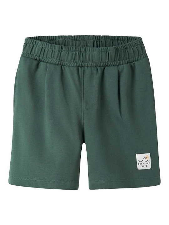 Zdjęcie produktu name it Szorty dresowe "Jobe" w kolorze zielonym rozmiar: 152