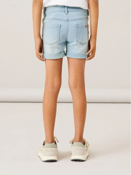 Zdjęcie produktu NAME IT Szorty jeansowe 13212184 Błękitny Slim Fit Niebieski jasny