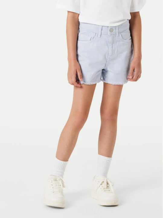 Zdjęcie produktu NAME IT Szorty jeansowe 13239003 Błękitny Mom Fit Niebieski jasny