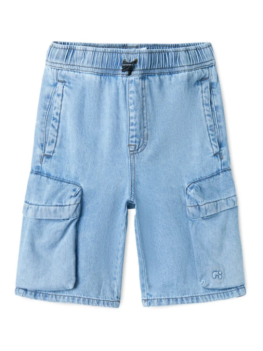 Zdjęcie produktu NAME IT Szorty jeansowe Ben 13240411 Niebieski Baggy Fit