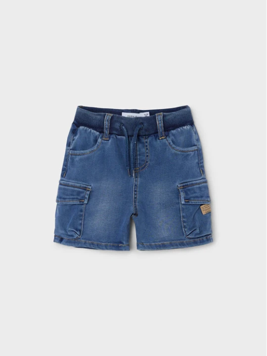 Zdjęcie produktu NAME IT Szorty jeansowe Nmmben 13212547 Niebieski Baggy Fit