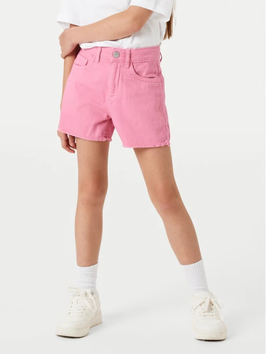 Zdjęcie produktu NAME IT Szorty jeansowe Rose 13239003 Różowy Mom Fit