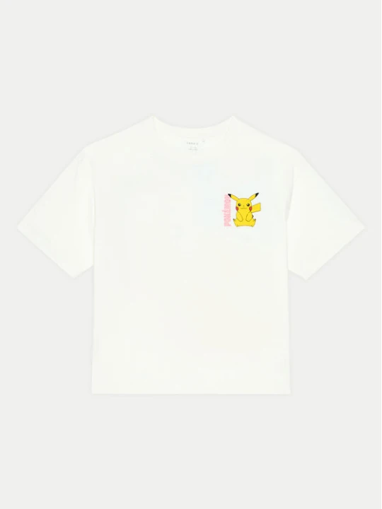 Zdjęcie produktu NAME IT T-Shirt 13238555 Biały Relaxed Fit