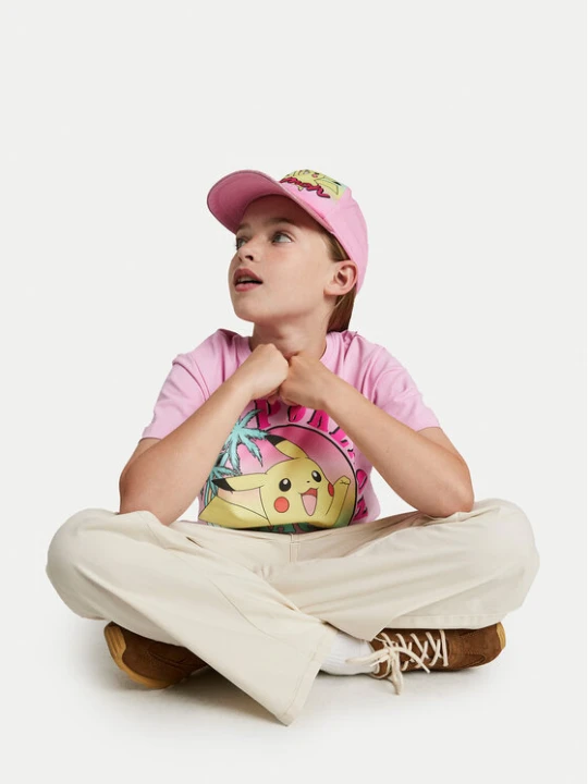 Zdjęcie produktu NAME IT T-Shirt Fami Pokemon 13240888 Różowy Standard Fit