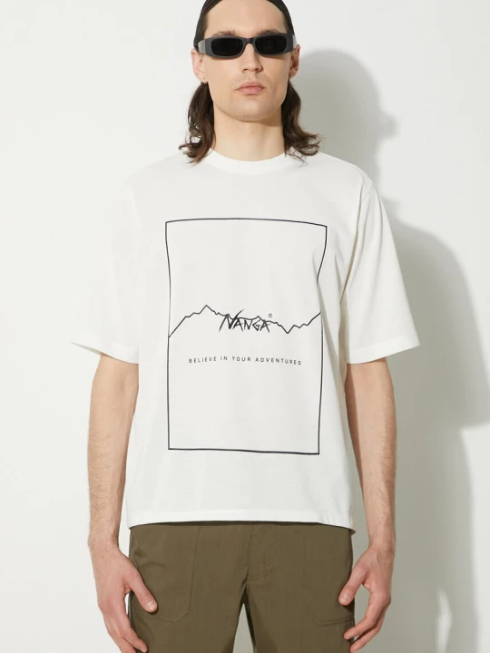 Zdjęcie produktu Nanga t-shirt Dry Mix Frame Logo Tee