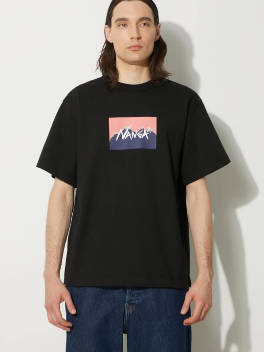 Zdjęcie produktu Nanga t-shirt Nanga × Jerry Ukai Eco Hybrid Nanga Logo Tee