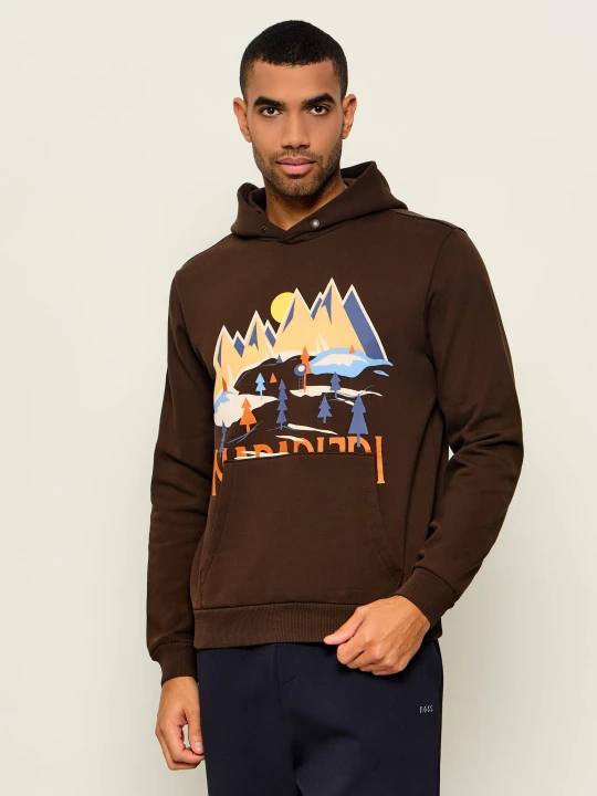 Zdjęcie produktu Napapijri Bluza B-Sweat H | Relaxed fit brązowy