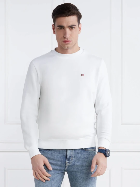 Zdjęcie produktu Napapijri Bluza BALIS CREW SUM 2 | Regular Fit biały