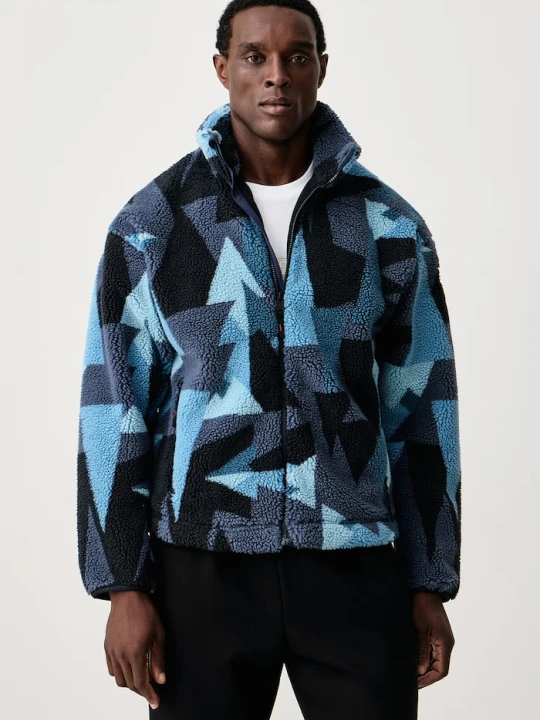 Zdjęcie produktu Napapijri bluza polarowa męska Fleece granatowy