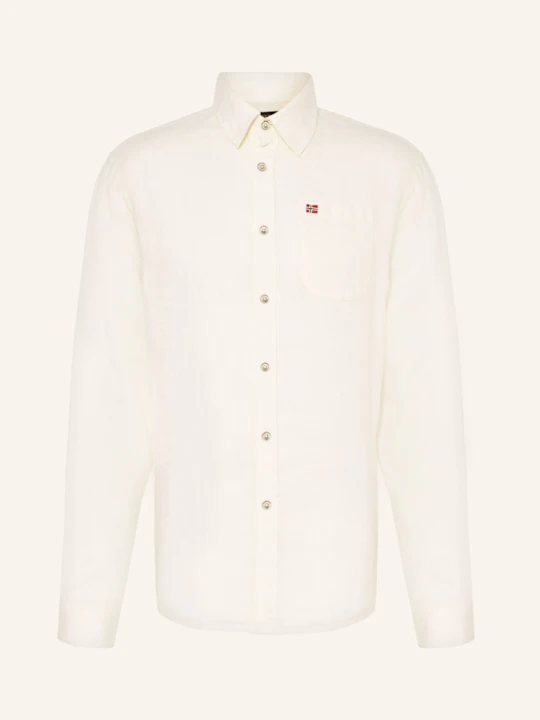 Zdjęcie produktu Napapijri Koszula Z Lnu G-Linen Ls Regular Fit weiss ECRU
