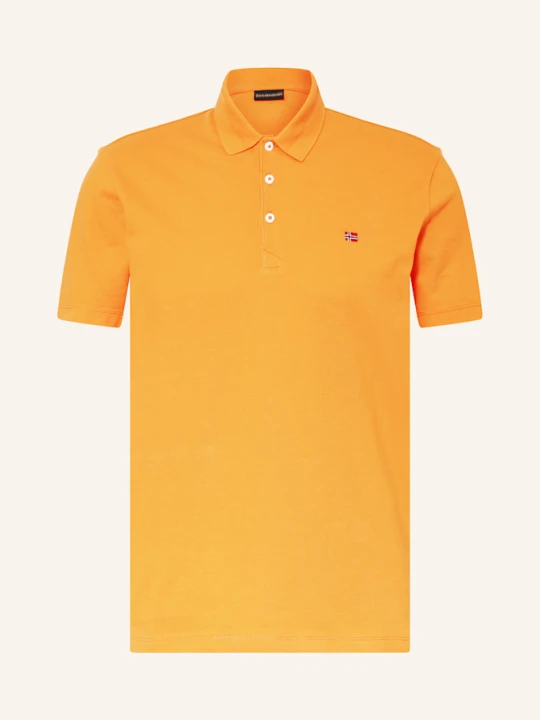 Zdjęcie produktu Napapijri Koszulka Polo Z Piki Ealis orange CIEMNOŻÓŁTY