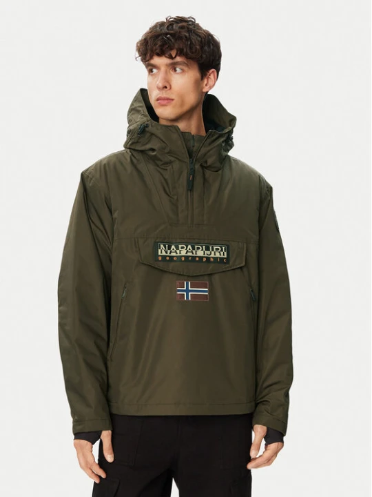 Zdjęcie produktu Napapijri Kurtka anorak Rainforest Next NP0A4IB9 Brązowy Regular Fit