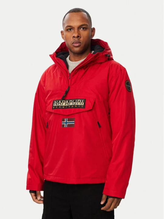 Zdjęcie produktu Napapijri Kurtka anorak Rainforest Next NP0A4IB9 Czerwony Regular Fit